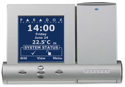 Elektronický zabezpečovací systém EZS - klávesnice